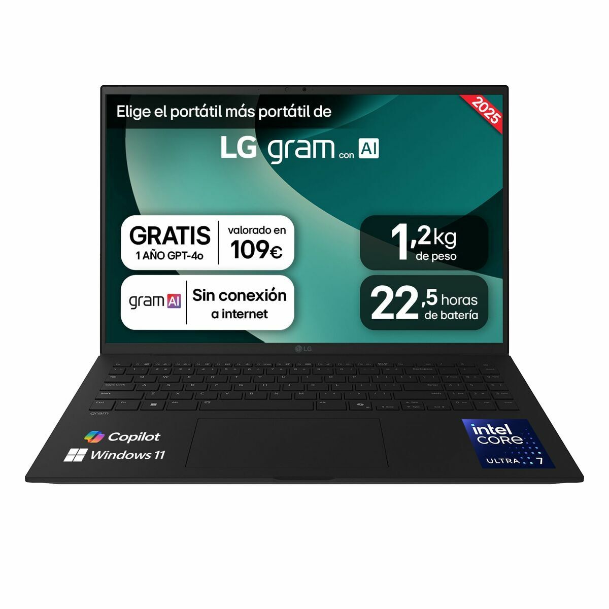 Lg Laptop Lg 16Z90T-G.ad88B 2 Tb Ssd 16" Intel Core Ultra 7 255H 32 Gb Ram