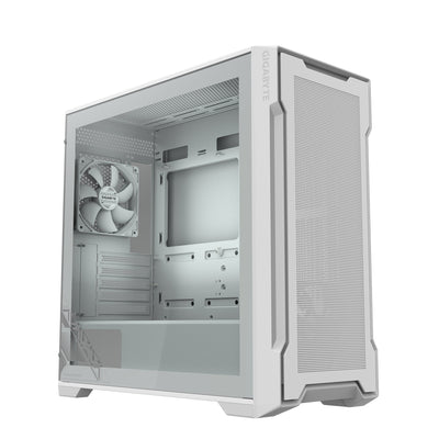 Gigabyte PC Case C102 Giass Ice White Glass Tempered CB-C102GI — image 1