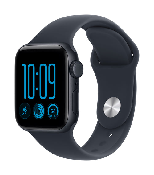 Apple Watch Se 3 GPS + Cellular 40MM Midnight Aluminium Case With Navy Blue Sport Band - S M — image 1