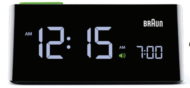 Braun Watch Despertador LED BNC 016 Bkeu Black