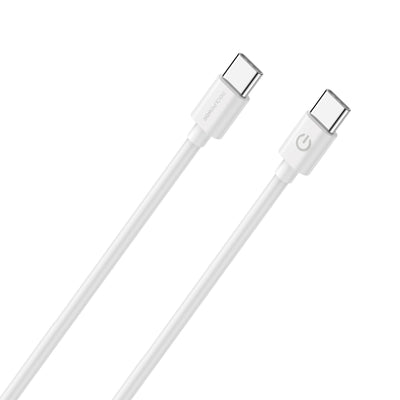 Realpower Cable Charging/Datos USB-C a USB-C 2M White — image 1