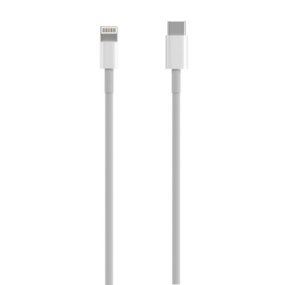 Aisens Cable Lightning a USB-C USB 2.0, Lightning/M-usb-c/M - 0.50M - White — image 1