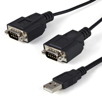 StarTech Cable 1,8M USB a 2 Ports Serie Serial R — image 1