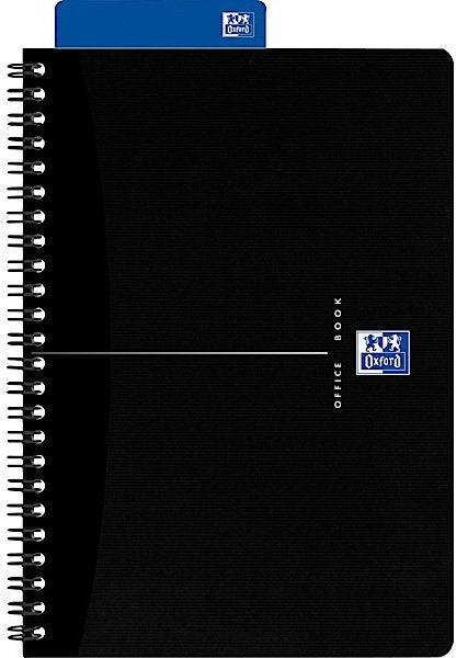 Oxford 100103627 Notebook And Block A5 90 Hojas Black