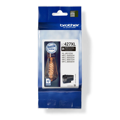 Brother Genuine Ink 427 LC-427 XL Black LC427XLBK — image 1