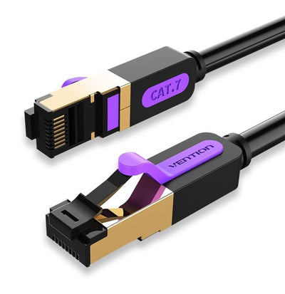 Vention Network Cable RJ45 SFTP Icdbf CAT.7 1M Black — image 1