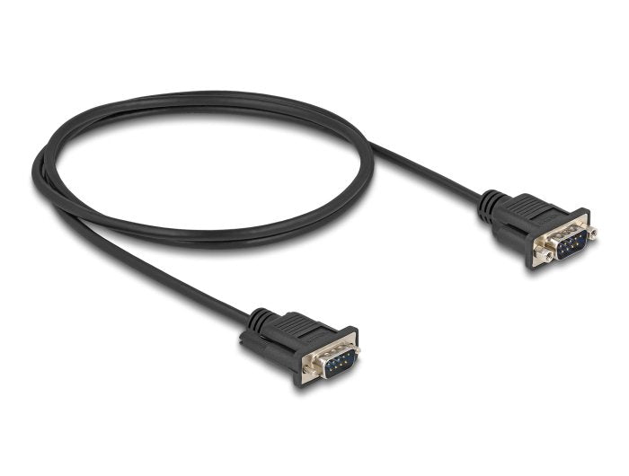 Delock 88000 Cable Serie RS-232 D-SUB9 Male a Male 1M