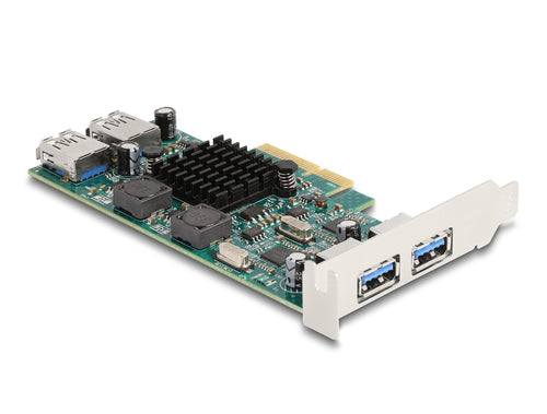 Delock Pci Express X4 Card a 2 X Extern USB 5Gbps Typ-a + — image 1