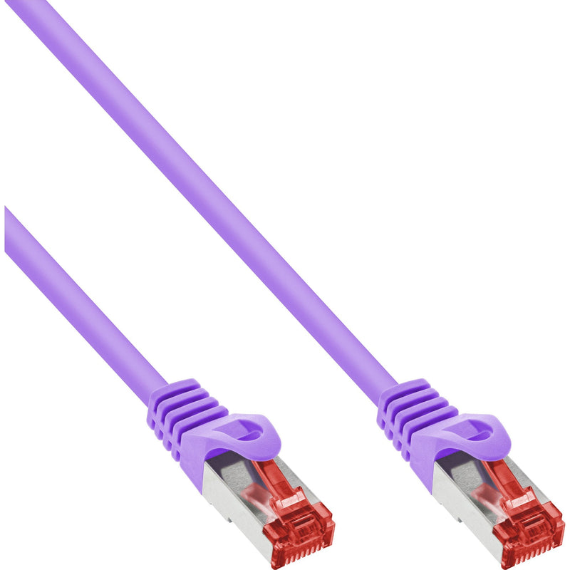 Inline Network Cable S/FTP Pimf CAT.6 250MHZ Pvc Cobre Violet 15M