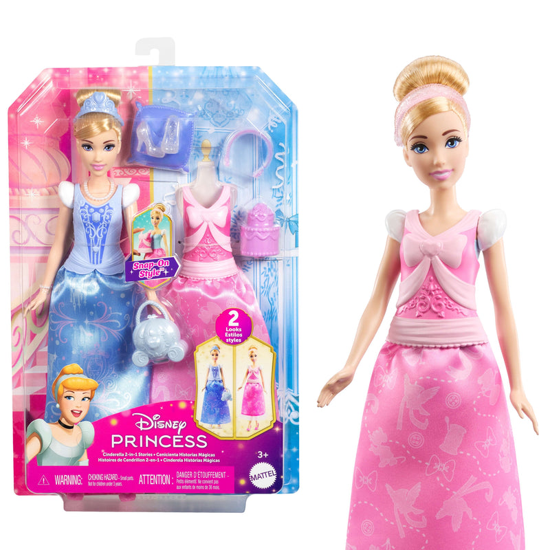 Mattel Muñeca Disney Princess Fashion Storytelling Cenicienta JCR95