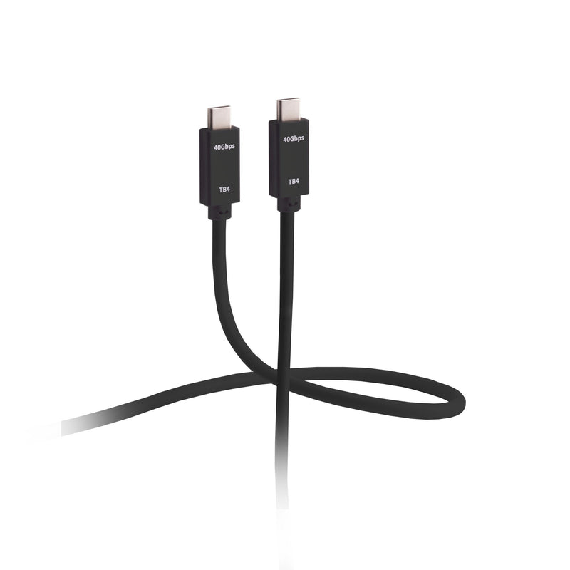 S-conn FL31-77015 USB Cable -c Thunderbolt 0,5M 40 Gbit/S Black