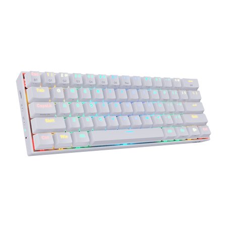 Redragon Draconic Keyboard Mecánico Gaming RGB White