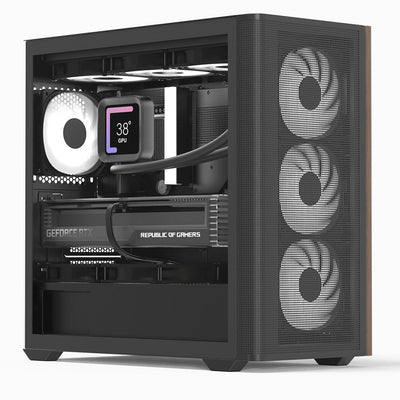 Aerocool PC Case D301A, Black ACCS-MA03043.11 — image 1