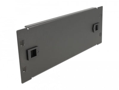Delock 10 Gabinete Network Cover Ciega Without Tools 2 U Black — image 1