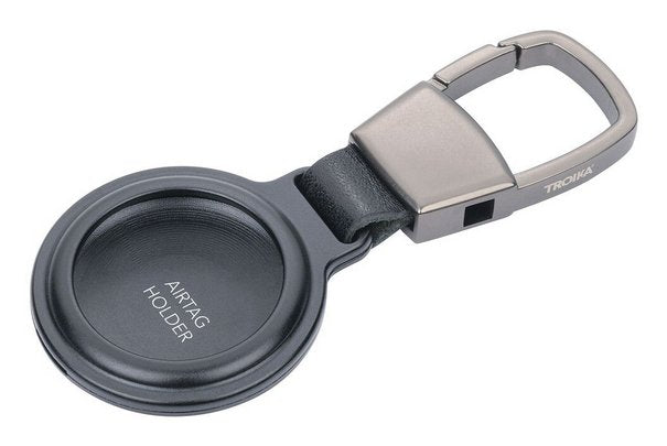 Troika Keyring Porta Airtag Black