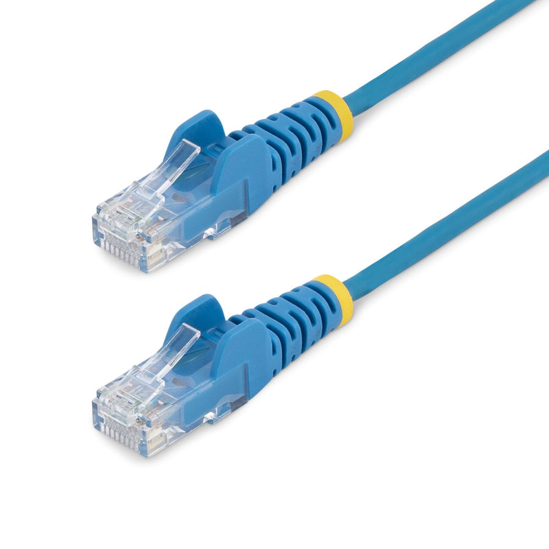 StarTech.com Cable CAT.6 2,5M - Slim - With Connectors RJ45 Without Enganches - Blue 2,5M, CAT.6, U/UTP (UTP),