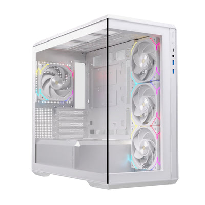Einarex Box Micro-atx Semitorre ZM800 RGB 4 Fans White EXCS-ZM-800R-W — image 1