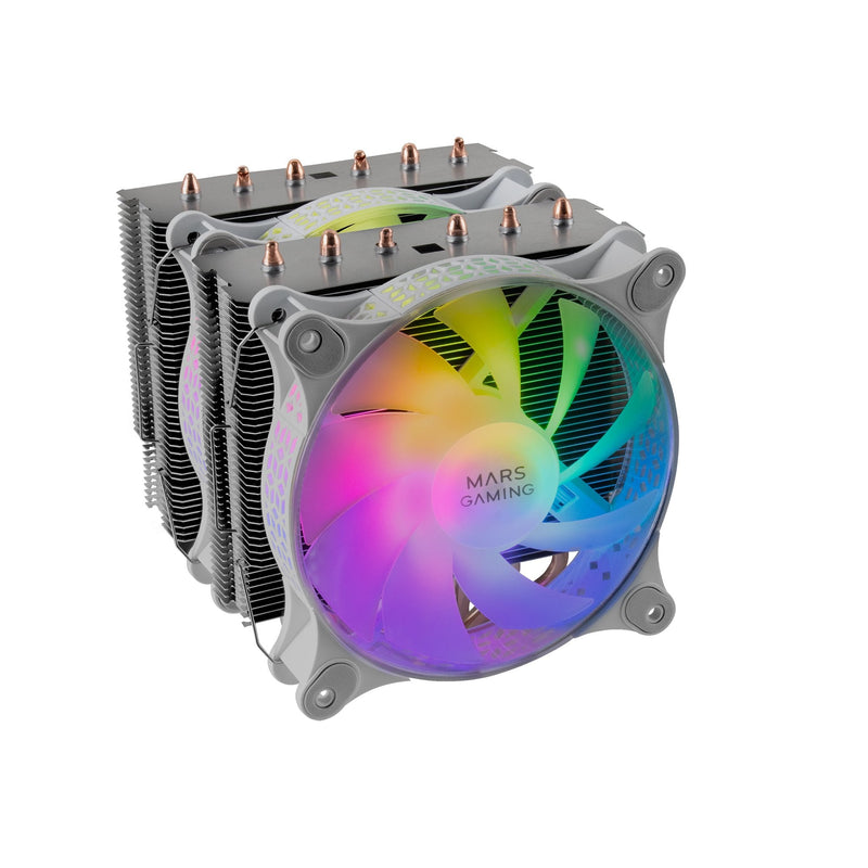 Mars Gaming Fan With Disipador Mcpu-xtw 12CM White