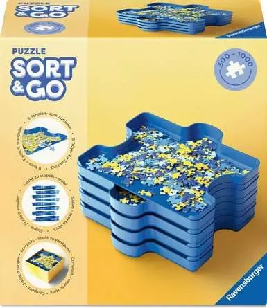 Ravensburger Sort & Go Ultimate 12.001.674, Almacenamiento Accesorios Rompecabezas 12001674