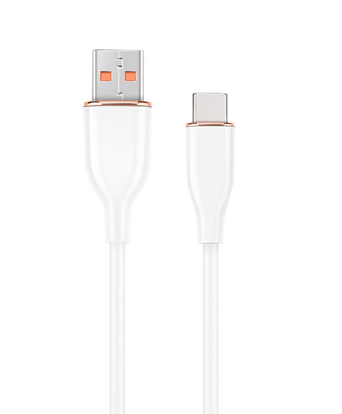 Gembird Premium Silicone Type-c USB Charging And Data Cable 1.5M White — image 1