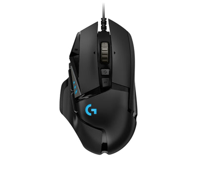 Logitech Mouse Gaming G502 Hero 25600DPI 11 Buttons Programables - USB Cable - 910-005470 — image 1
