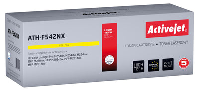 Activejet Toner ATH-F542NX Reemplazo HP 540 CF542X Supreme 2500 Pag Yellow — image 1