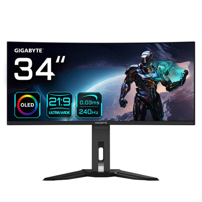 Gigabyte Monitor Gaming GS34WQC2 34 3440X1440 VA 2K — image 1
