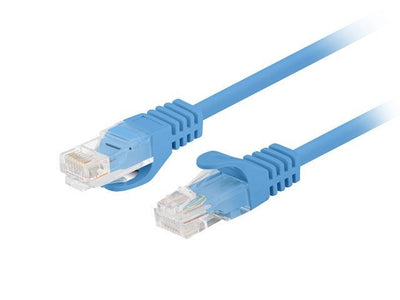 Lanberg Network Cable CAT.5E UTP 3M Blue 10-PACK — image 1