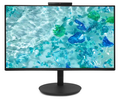 Acer Monitor 23.8'' FHD Zeroframe IPS 120HZ 16:9 1MS(VRB) 250NITS VGA HDMI DP Mm Audio In Out Adj.webcam 5M Mi — image 1