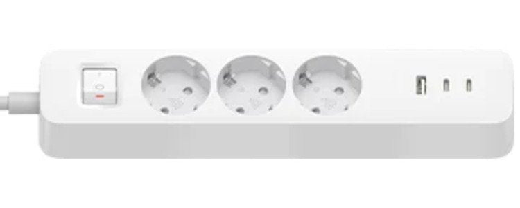 Xiaomi Power Strip 20W Power Strip (2C1A) Eu Plugs With USB