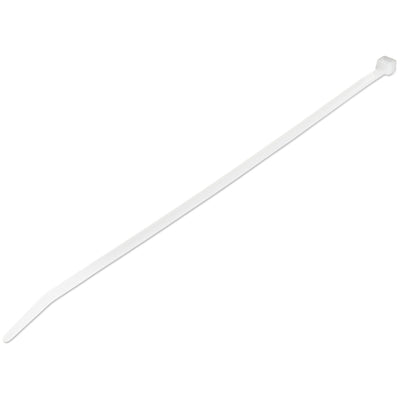 StarTech.com 10(25CM) Cable Ties 1/8(4MM) Wide 2-5/8(68MM) Bundle Diameter 50LB(22KG) Tensile Strength Nylon S — image 1