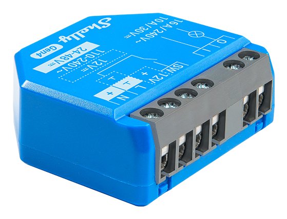 Shelly 1 GEN4, Relé Blue SHELLY_1_GEN4