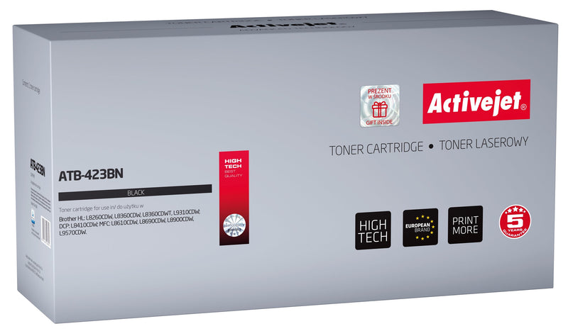 Activejet Toner Compatible Brother TN-423BK - Supreme - 6.500 Páginas - Black