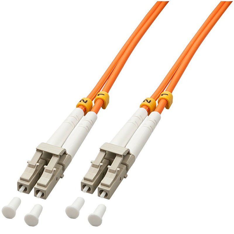 Lindy 46481 Cable Fibre Optic 2M Lc OM2 Orange
