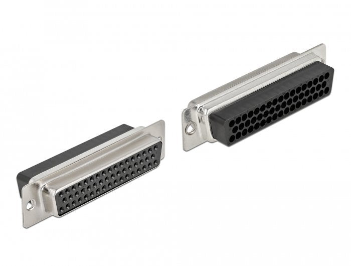 Delock Pinza Sujeción Female D-sub HD 50, Metal