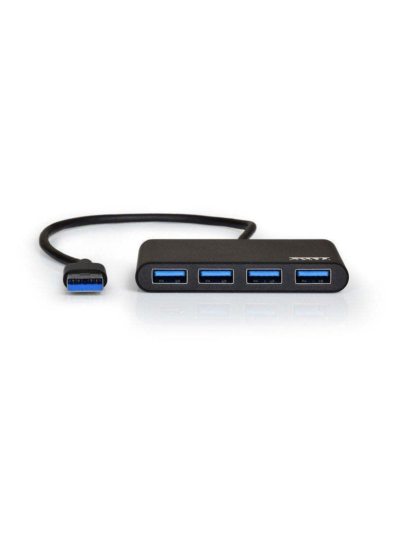 Port Designs Hub 4 Ports USB 3.0 Black