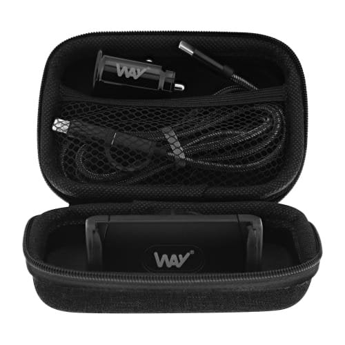 Tnb Way - Kit 3 In 1 Car - Charger Mechero + Stand + Cable 3 1 - Black