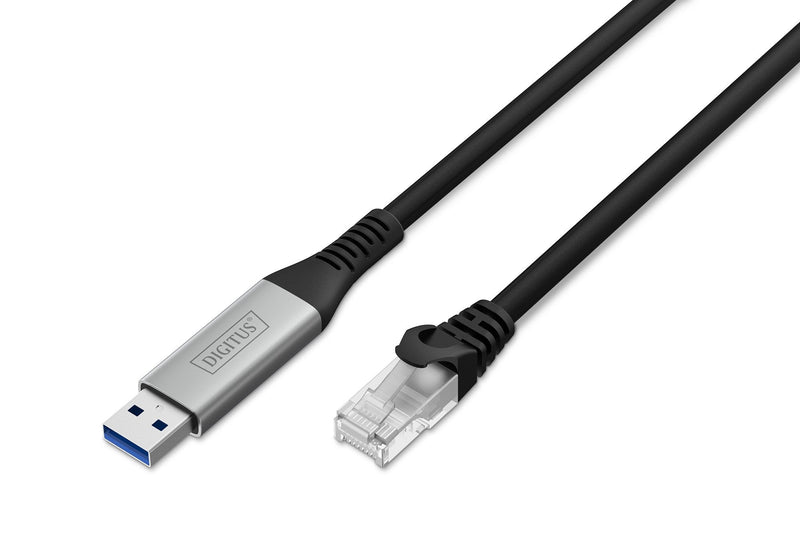 USB Cable -a - RJ45 CAT.6A S/FTP, 1 Gbit/S, 5M USB 3.2 GEN1, Cover Lszh