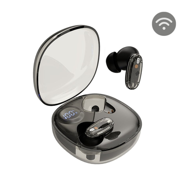 Headphone Gaming MHIB2 Semi-transparente Bluetooth 5.4/ Indicador LED Black Mars