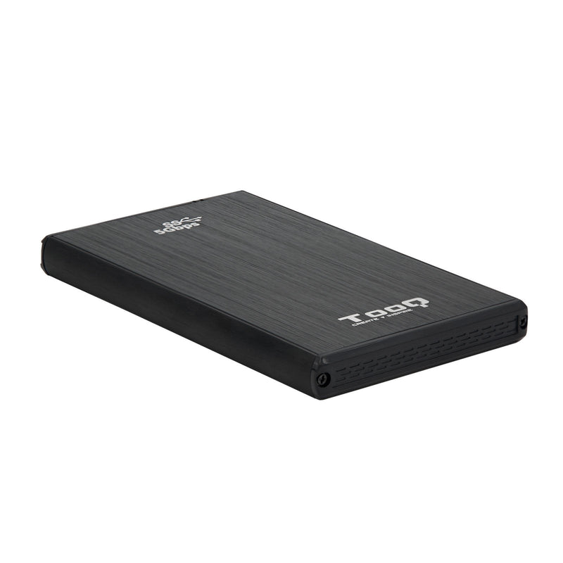 TooQ Housing External HDD/Sdd 2.5 Hasta 9,5MM SATA USB 3.0/3.1 Gen 1 - Black