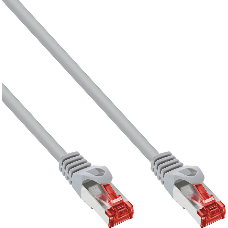 Inline Network Cable S/FTP Pimf CAT.6 250MHZ Pvc Grey Cobre 1M