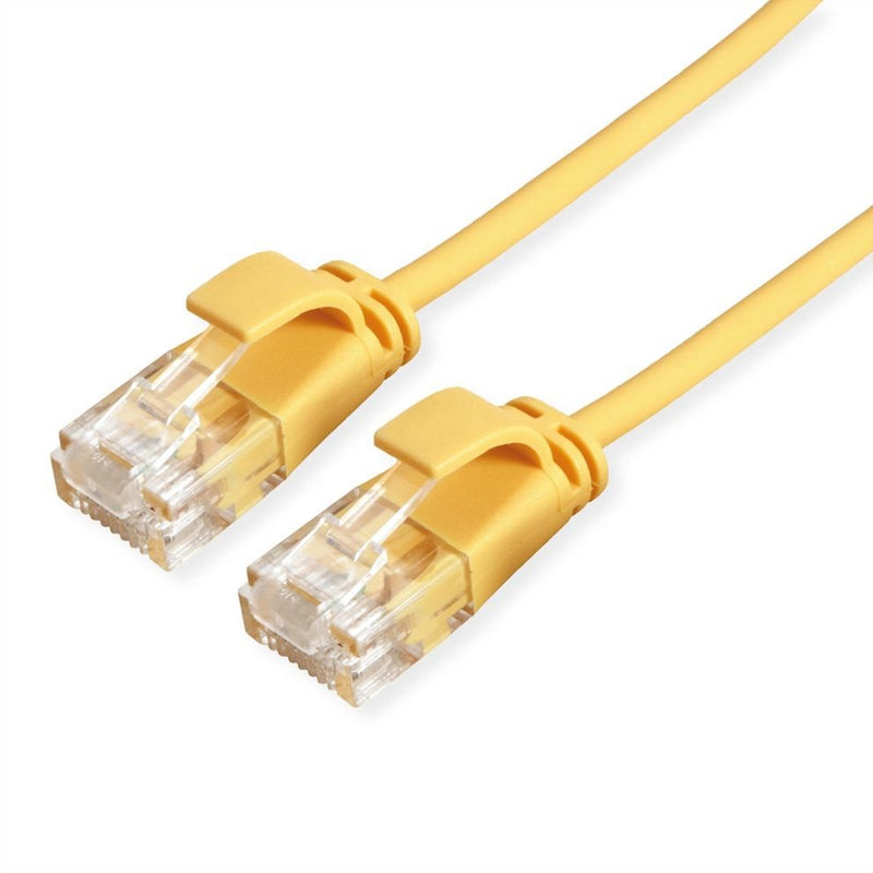 Roline Verde UTP Network Cable CAT.6A (class Ea), Lsoh, Slim, Amarillo 2M