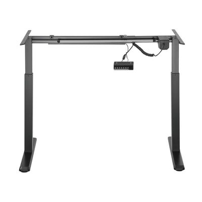 Aisens Bastidor Desk Motorizado - Height Adjustable Panel Control - 80KG - Black — image 1