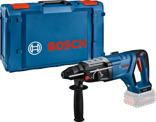 Bosch Drill Percutor Wireless Professional Gbh 18V-28 D Professional Body Only 18 Voltios Xl-boxx Blue/Black W — image 1