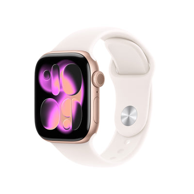 Apple Watch S11 Aluminium Cellular 42MM Rosegold (sportarmband Blassrosa) S M — image 1