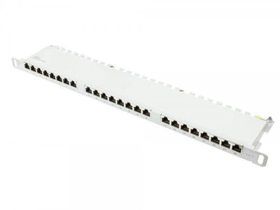 Good Connections Patchpanel 19CAT. 6 24-P. 0,5HE Lichtgr. — image 1