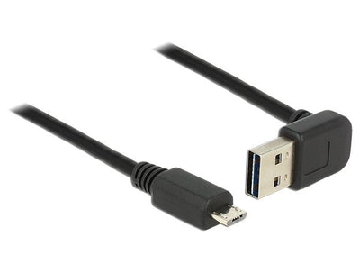 Delock Cable Easy-USB 2.0 Typ-a Male Angular Oben / Unt — image 1