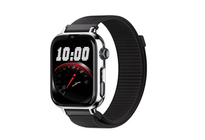 Savefamily Watch Smart Kids Savewatch Plus 2 - Screen Amoled - Housing Plateada - Strap Fabric Black — image 1