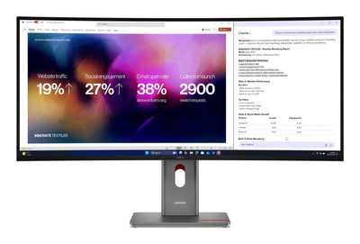 Lenovo Monitor Thinkvision P40WD-40 (40) Wuhd HDMI DP USB-C Doc — image 1