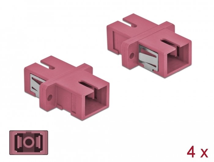 Delock 85995 Connector Fibre Optic Sc Female/Female